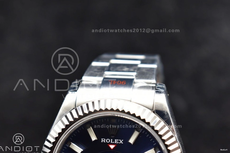 A23J SS SS Bracelet Blue Skydweller Dial Noob on Edition Best Oyster 0210